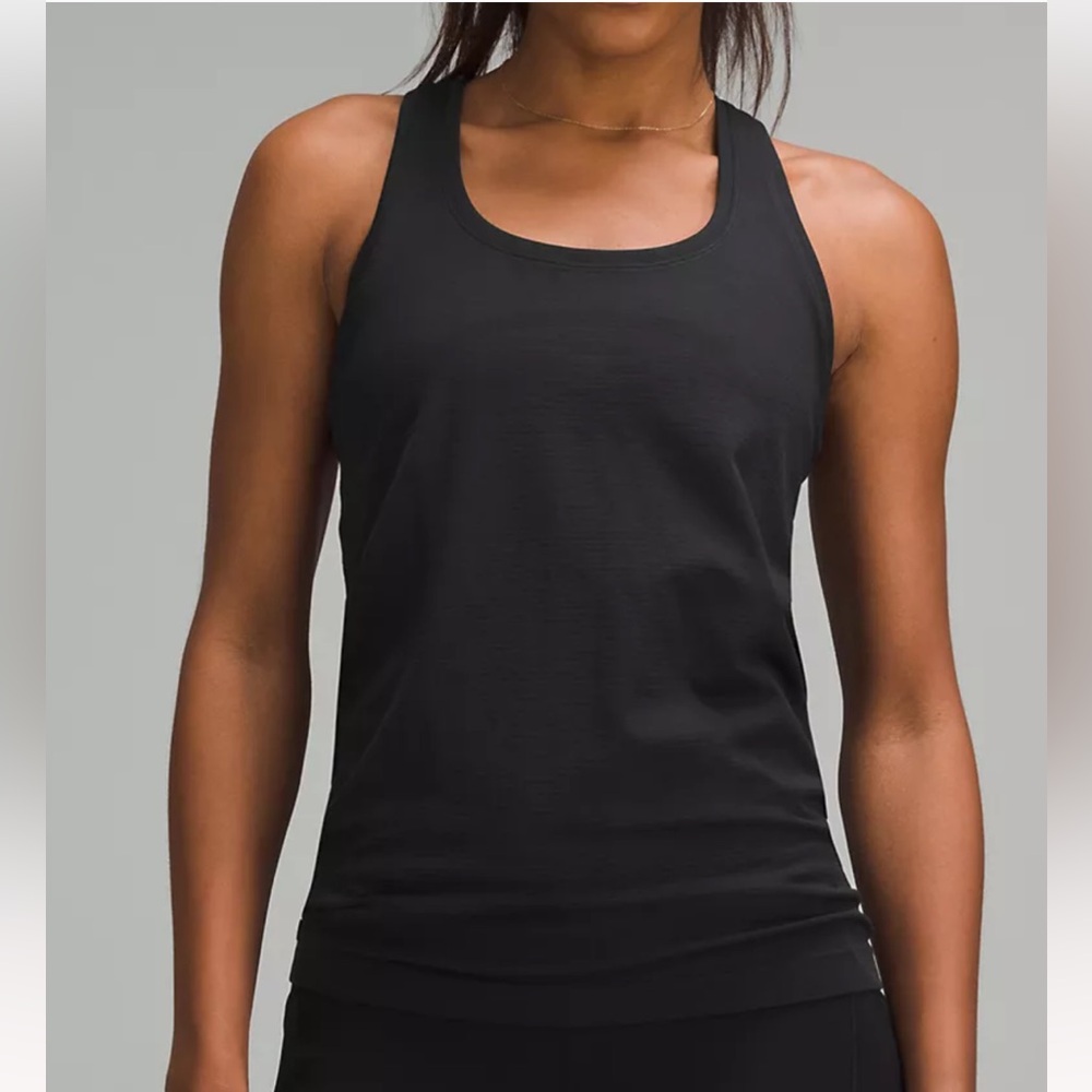 Lululemon Athletica Black Swiftly Tech Racerback Tank Top 2.0 Hip Length